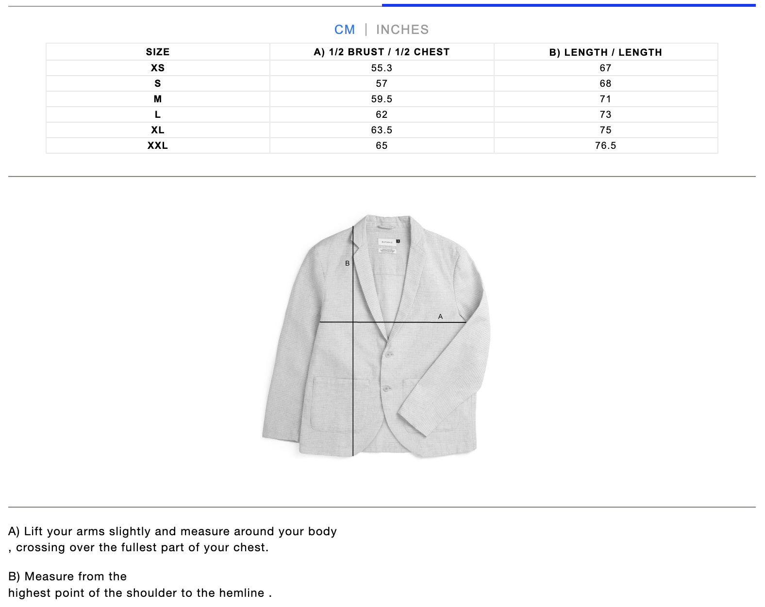 Rotholz Blazer Workwear Natural